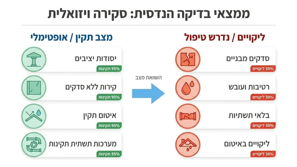 מהנדס מבצע בדק בית עם ציוד מדידה